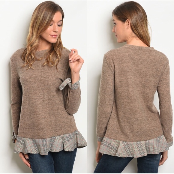 7 items for $25 Taupe Top - Picture 5 of 6